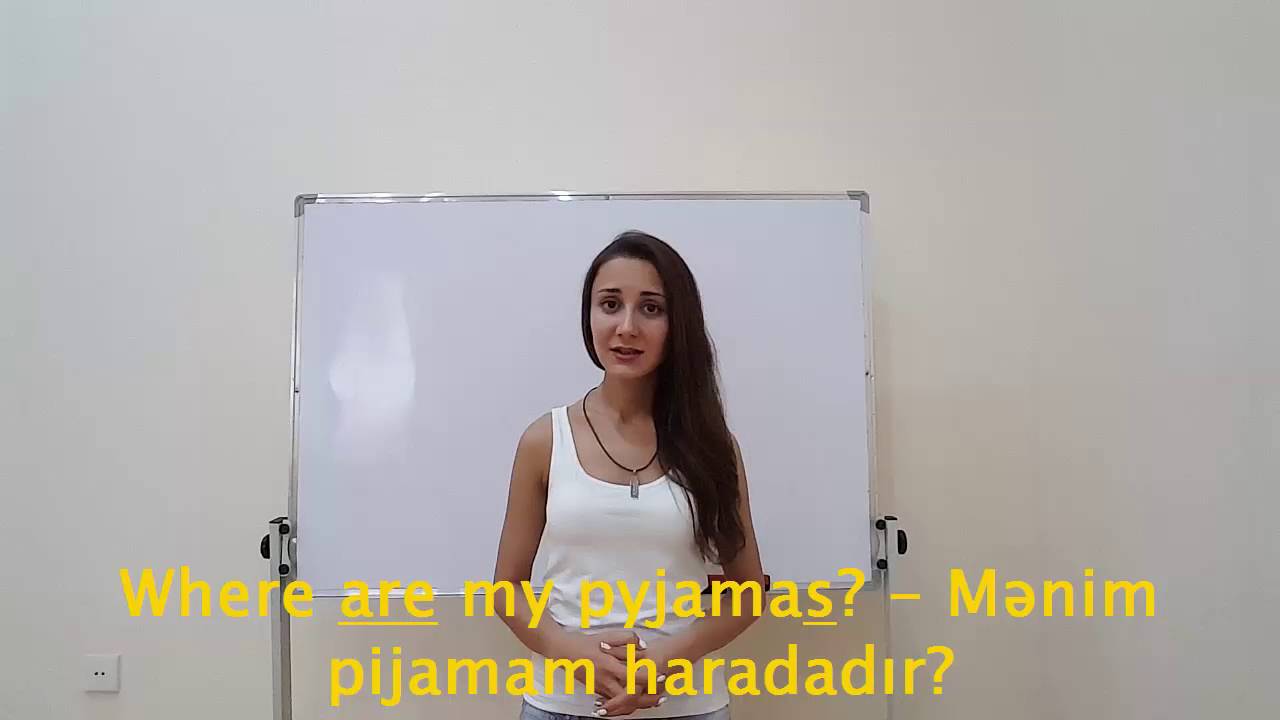 21-ci dərs. Həmişə cəmdə olan isimlər ( Nouns that are always in Plural )