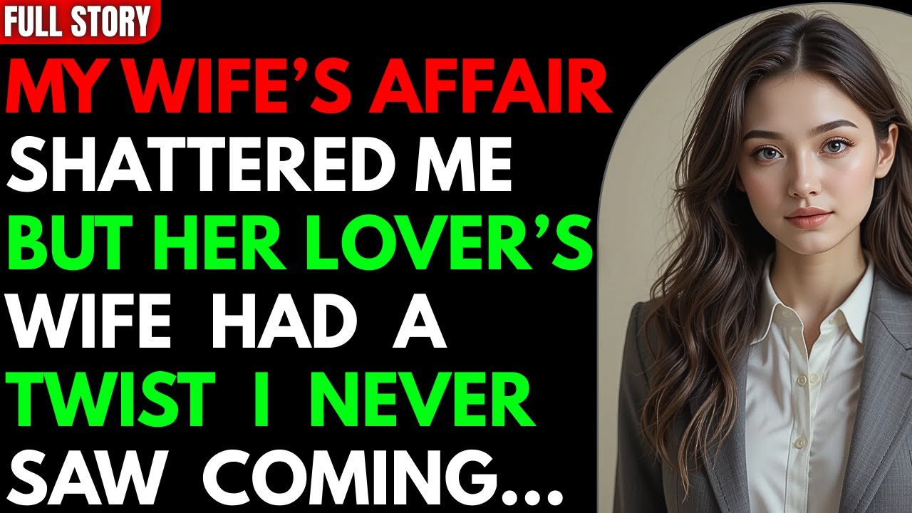 My Wife’s Affair Shattered Me But Her Lover’s Wife Had a Twist I Never