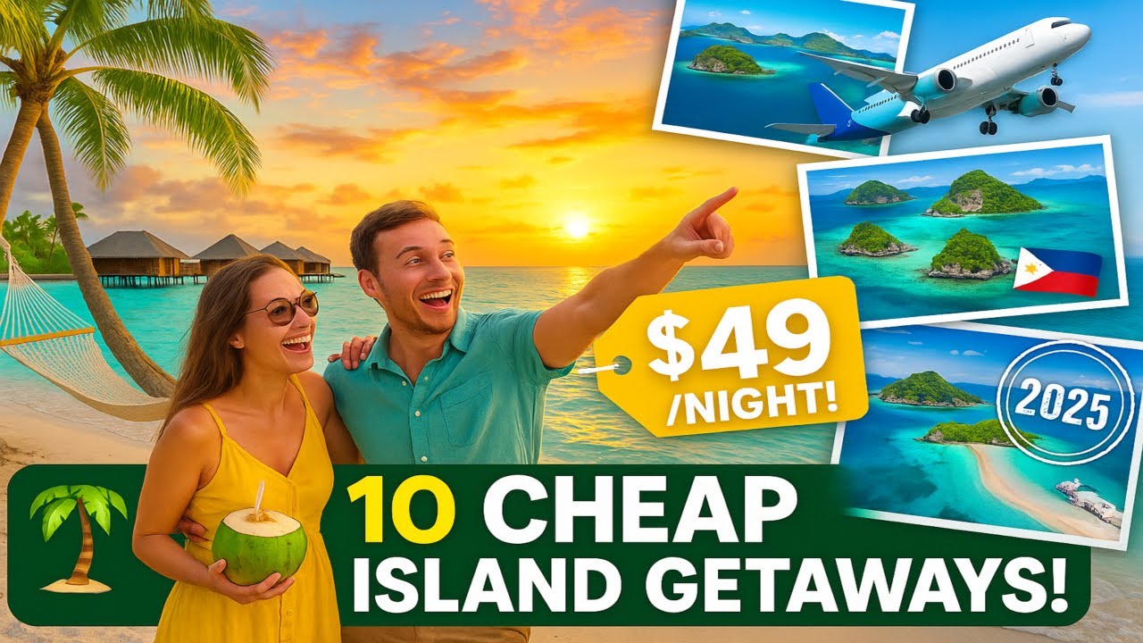 🌴 Top 10 Budget Island Vacations for 2025! 🏝️ | Discover Affordable Paradise