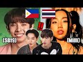 6 handsome korean idols reacts to most famous southeast asian stars sb19 milli bnk48 onlyoneof