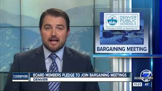 Educator leaders meet with DPS board members to discuss teachers compensation
