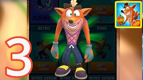 Crash Bandicoot: On the Run - Gameplay Walkthrough Part 3 (iOS, Android)