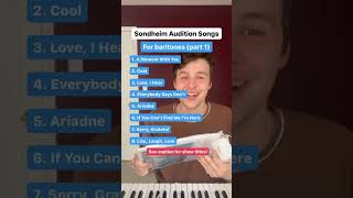 Famous Sondheim Audition Songs for Baritones (Part One) Net Worth