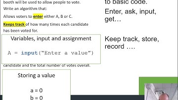 GCSE OCR Computer science - Answering basic coding questions