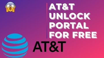 How to Unlock AT&T phone | AT&T Unlock Portal FOR FREE with Carrier Network Locked Phone!