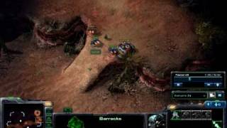 Starcraft 2 Beta - Terran SCV and Marine Rush Strategy screenshot 5