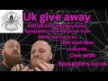 Uk give away with spa spiders