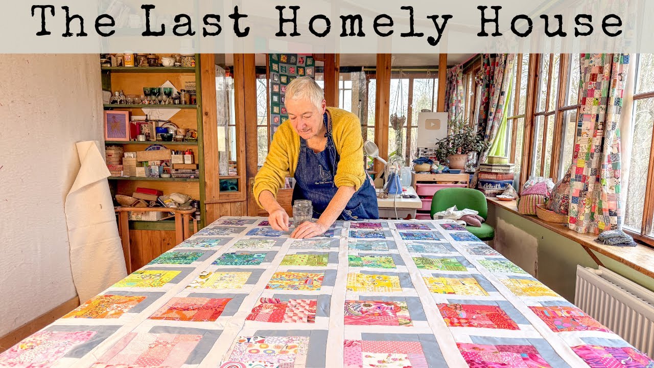 Sewing, Mending and Making Supper | fixing a quilting mistake and cooking risotto #26/4