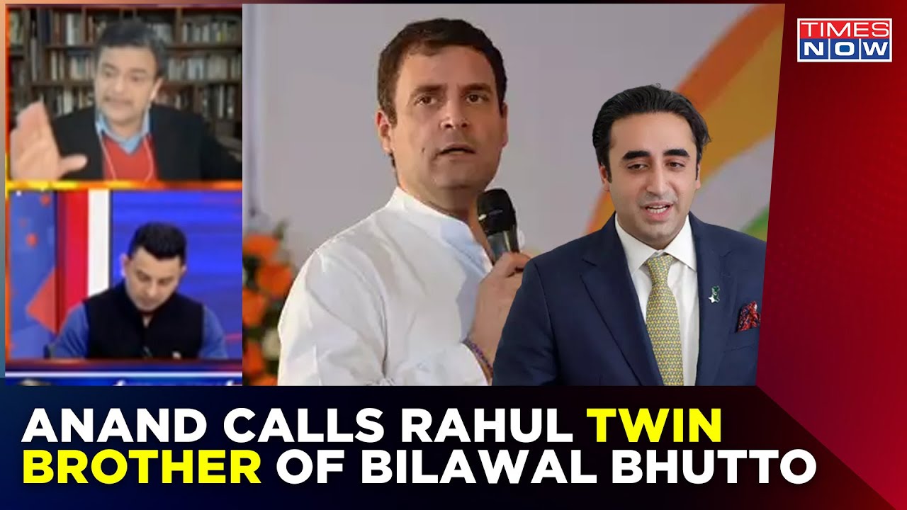 Anand Ranganathan Calls Rahul Gandhi Twin Brother Of Bilawal Bhutto Separated In Kumbh Mela | News