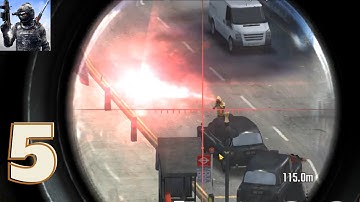 Sniper Strike FPS 3D Shooting - Gameplay Walkthrough Part 5 - Z2 London (Android, iOS)