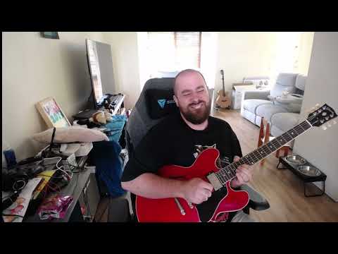Gibson Es335 Improv Over Id Rather Drink Muddy Water Marc Broussard Gibson Es335 Improv Over Id Rather Drink Muddy Water Marc Broussard