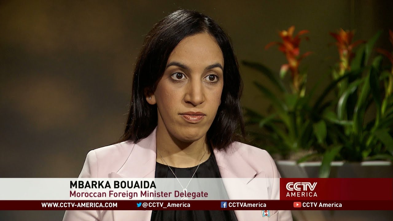 Still from Interview with Moroccan foreign minister delegate on investment