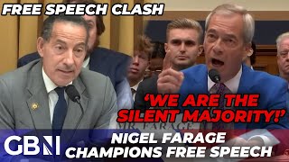 'Truth will WIN!' | Nigel Farage gives FIERY comeback to US congressman on free speech in Britain