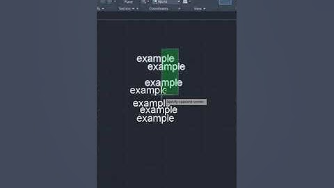 AutoCAD Tips 48 Align Text #Shorts