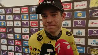 Wout van Aert - Interview at the finish - Dwars door Vlaanderen 2026 Content