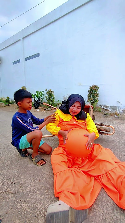 Ibu Hamil Squidgame Melahirkan Bayi Jumbo #ibuhamil #dramalucu #fatanpradipta #melahirkan #squidgame