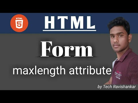 maxlength attribute in Html (Hindi)