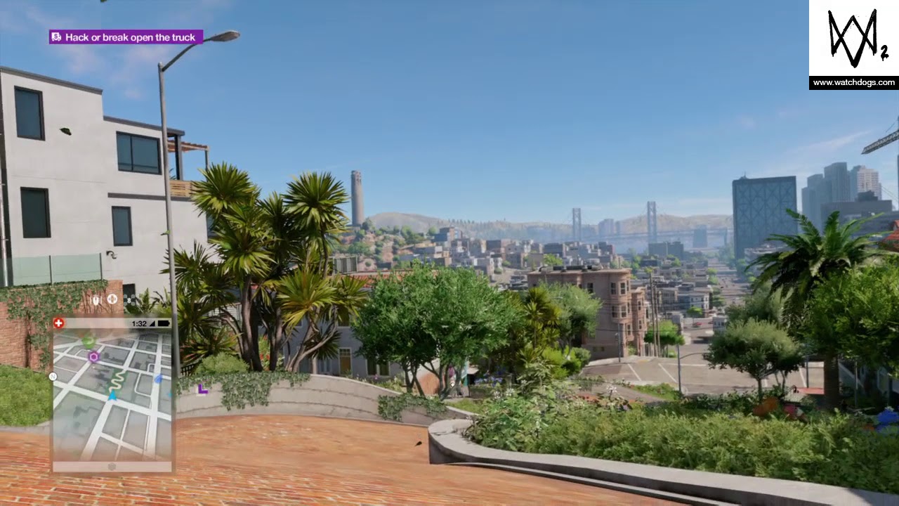 Watch Dogs 2 Lombard Street Reality vs Game YouTube