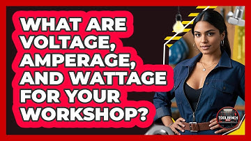 What Are Voltage, Amperage, And Wattage For Your Workshop? - ToolBench Pros