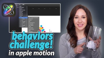 Apple Motion Behaviors Tutorial
