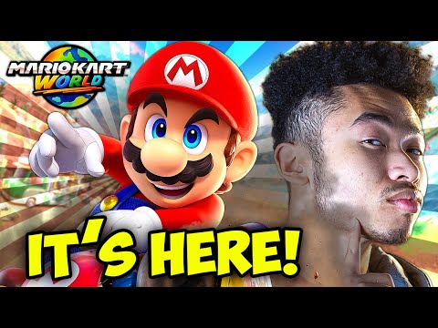 MARIO KART WORLD IS FINALLY HERE! [ IS IT GOOD? ]