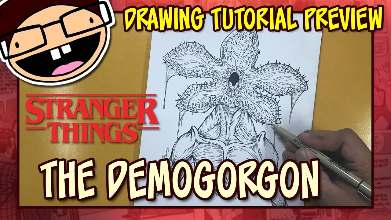 Featured image of post Stranger Things Demogorgon Drawing Easy Stranger things creators matt and ross duffer knew they wanted a practical effect for their things that are often overlooked in a purely cg workflow