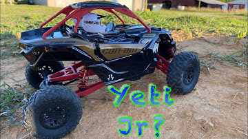 Can Am Yeti Jr 1st look and run! Upgrades?