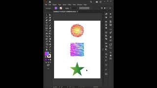 scribble effects in illustrator #illustratortutorial #adobe #scribbles #effects #tutorial #shorts