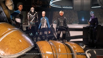 Mass Effect Andromeda - Sara Ryder - Part 6 - Crew Talk & Return to Nexus