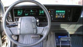 Funky 1980s Automotive Interiors! The 1989 Oldsmobile Toronado Trofeo Had Buttons Galore