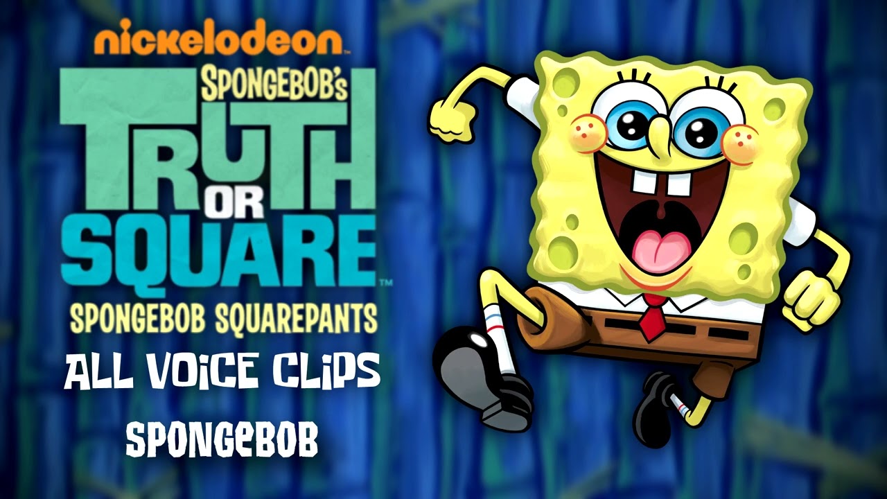 SpongeBob Voice Clips | SpongeBob's Truth or Square