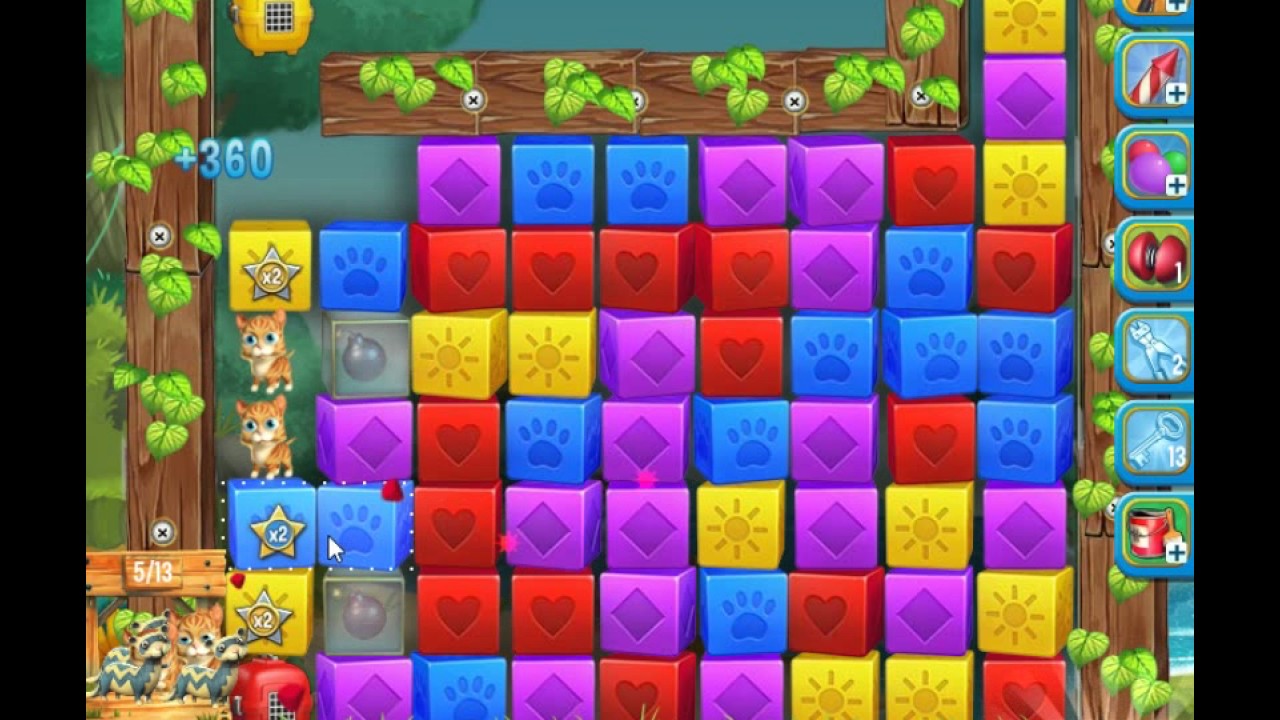 Pet Rescue Saga, Pet Island, 12th May 2017, level 3 😈 ►TOBIAS DEAMON◄