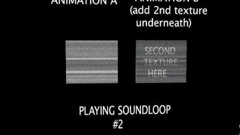 TV Static Animated Textures Demo Video