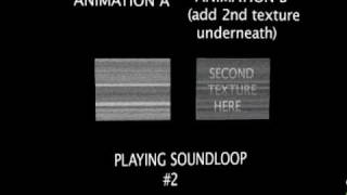 TV Static Animated Textures Demo Video