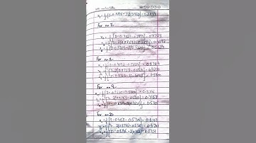 #numerical_analysis ex4.2 #gauss Jodi method and gauss seidel method