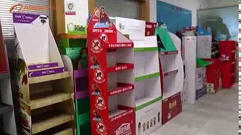 China pop cardboard display stand factory