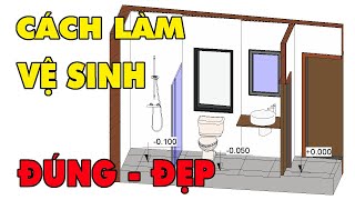 Cách Thiết Kế Nhà Vệ Sinh Đẹp - Hiện Đại | Nhà Cấp 4 Đẹp | Mẫu Nhà Đẹp