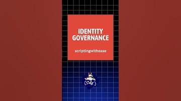 What is Identity Governance? #iam #iiq