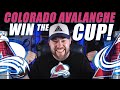 Colorado Avalanche WIN the STANLEY CUP!