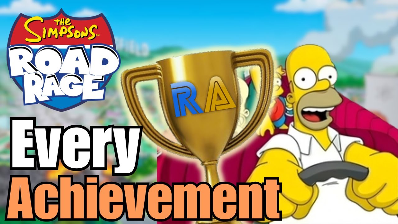 I Got EVERY ACHIEVEMENT In The Simpsons Road Rage! | Retro Achievements