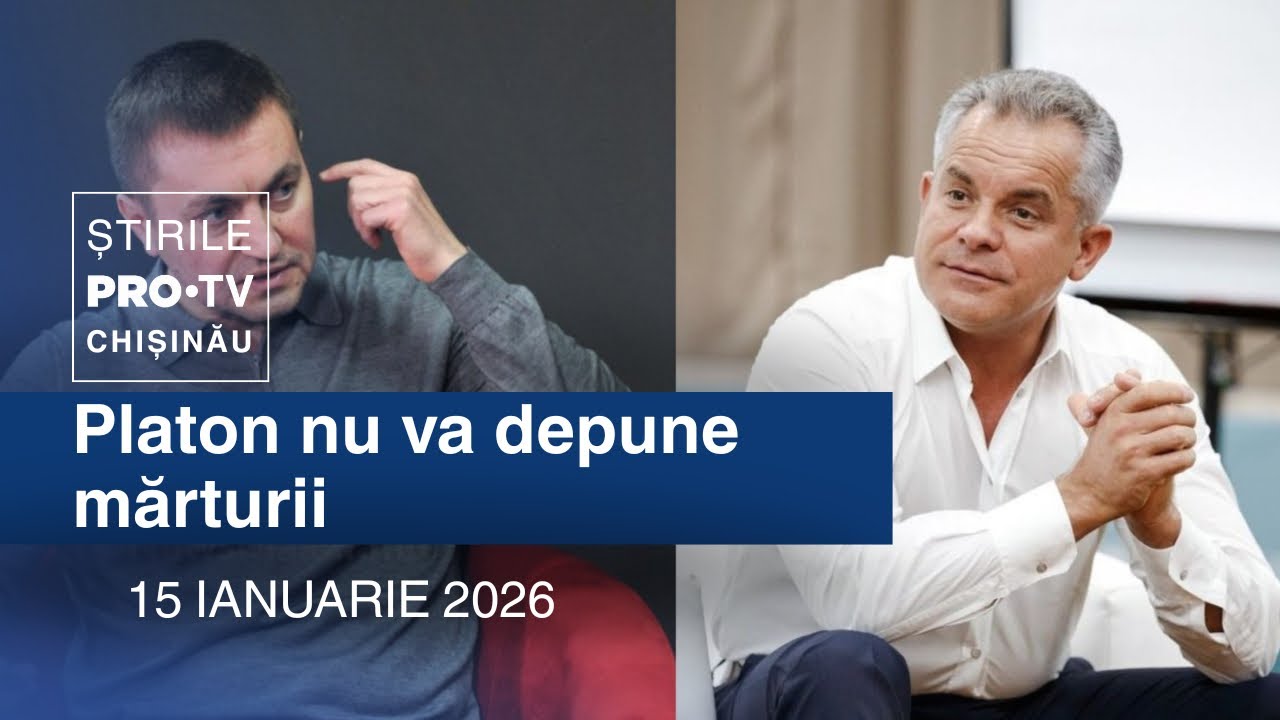 Stirile PROTV 15 IANUARIE (ORA 