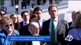 Schwarzenegger released from hospital after heart surgery