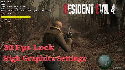 Resident Evil 4 Ultimate Edition Winlator Best Settings 30 Fps Lock