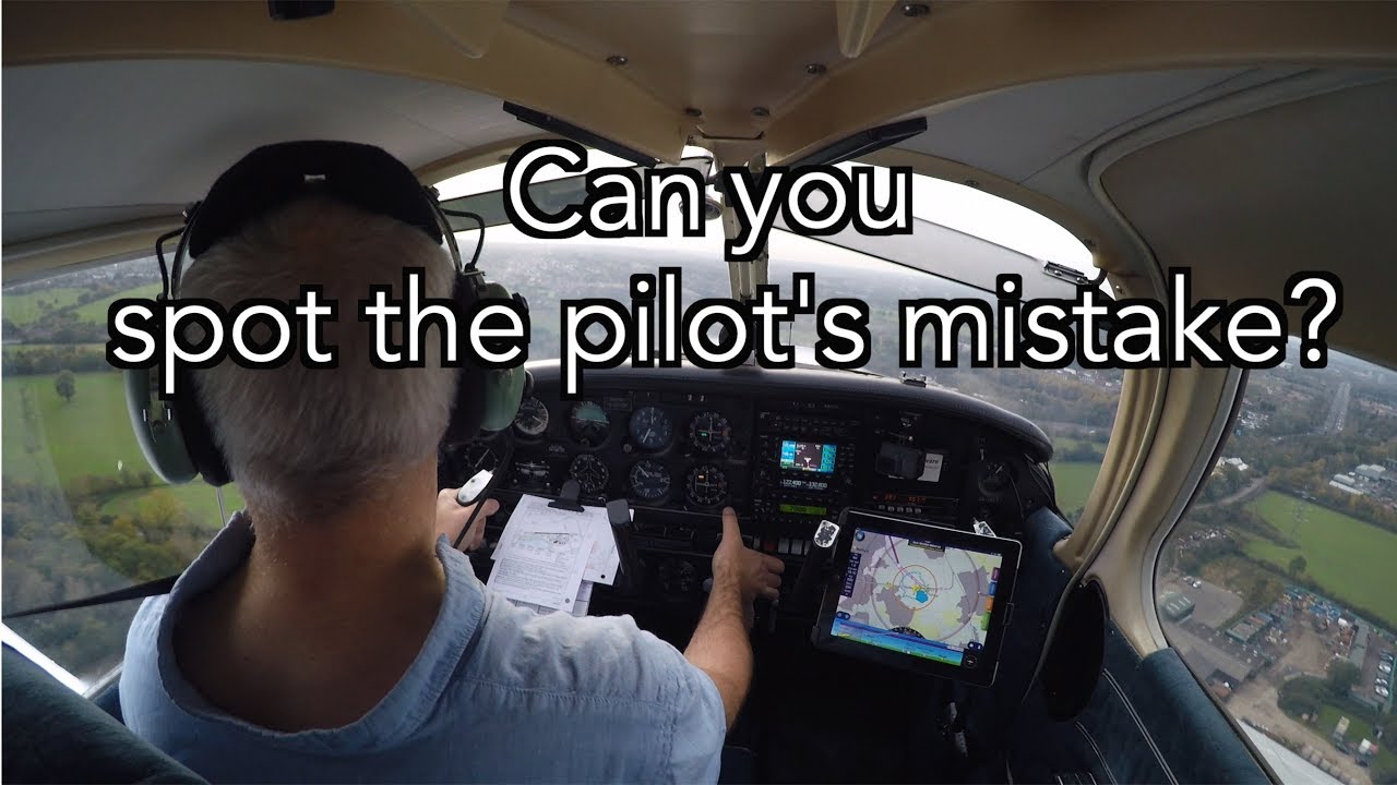 Can You Spot The Pilot'S Mistake On Take Off?