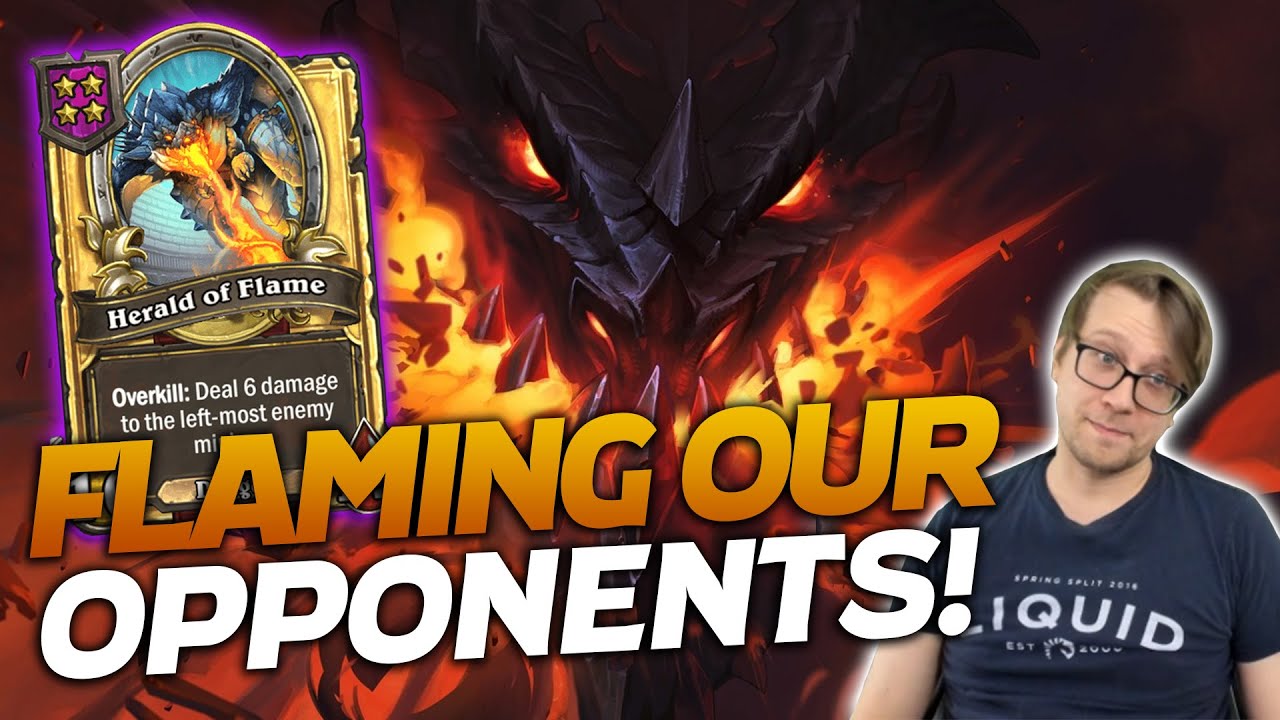 Savjz is Flaming His Opponents! | Hearthstone Battlegrounds | Savjz