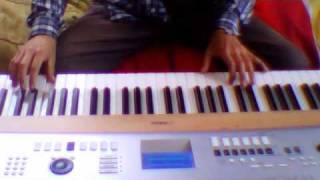 Video thumbnail of "aunque mis ojos - jesus adrian romero piano"