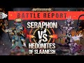 Seraphon vs hedonites of slaanesh  age of sigmar battle report