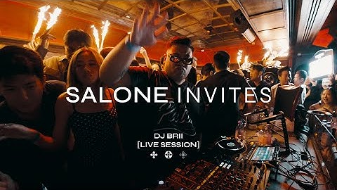 DJ BRII LIVE SET AT SALONE DI VITA | HIP-HOP & R&B EDITS