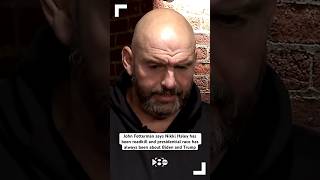 John Fetterman says 2024 presidential race has always been about Joe Biden and Donald Trump