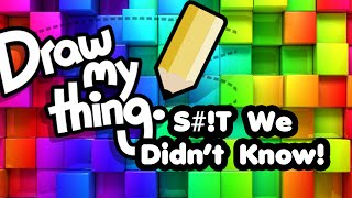 Draw My Thing with The Crew! (S#!T WE DIDN'T KNOW!)